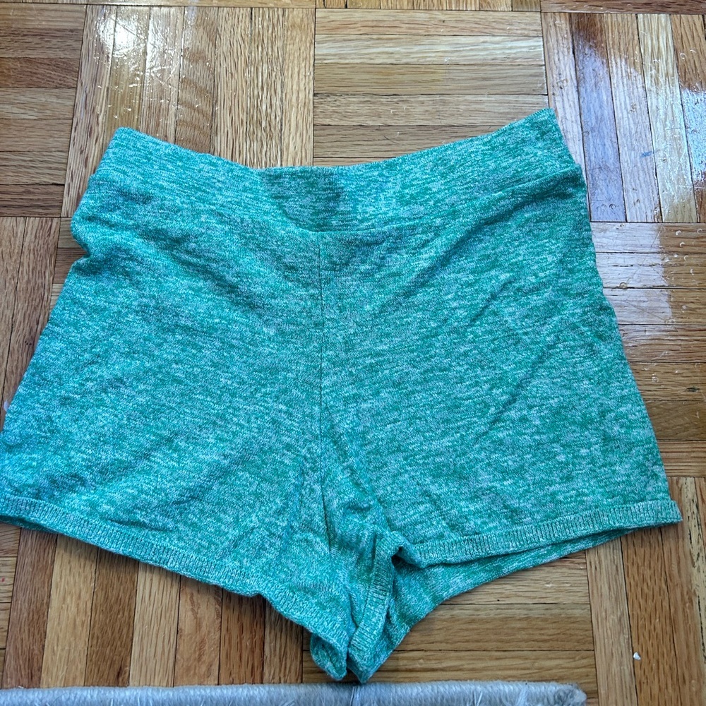 Zara Green Women's Shorts